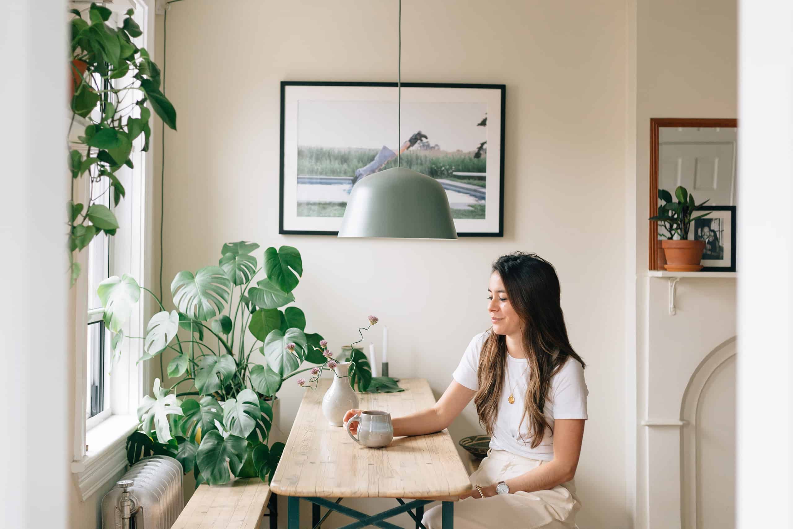 Yi-Mei Truxes of Bembien at home in Greenpoint, Brooklyn