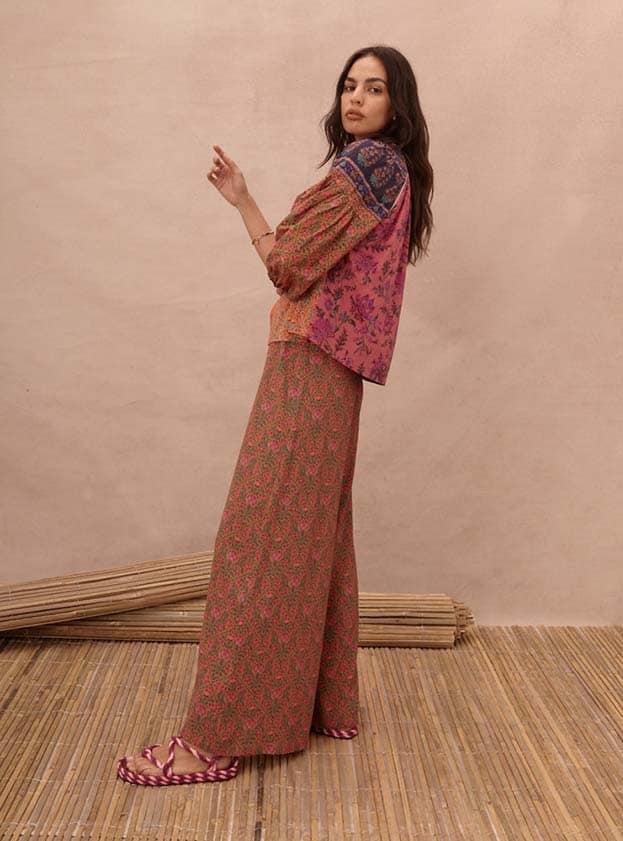 Boteh Calla Palazzo Pants - Resort 22