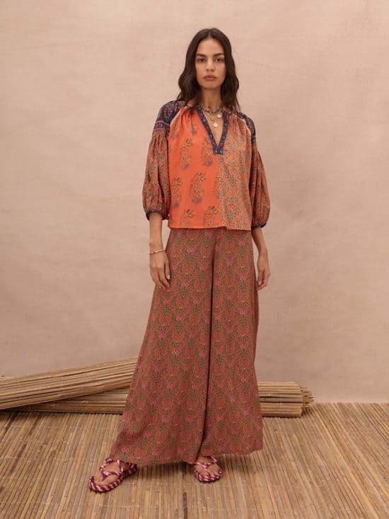 Boteh Calla Palazzo Pants - Resort 22