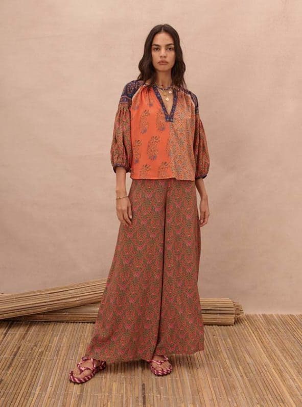 Boteh Calla Palazzo Pants - Resort 22