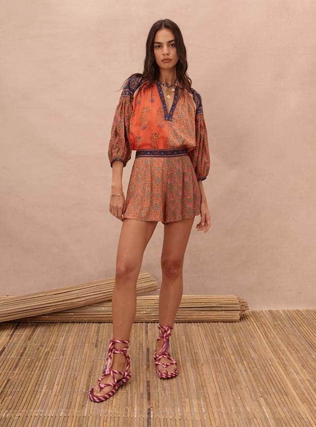 Boteh Calla Shorts - Resort 22