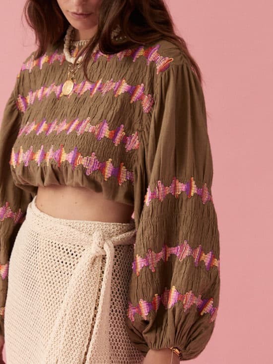 Hera Full Sleeve Crop by Boteh