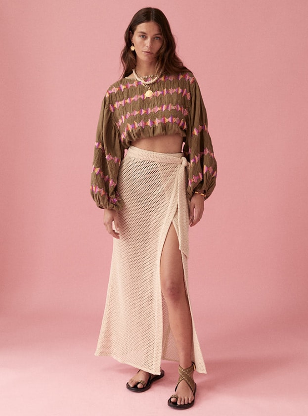 Hera Full Sleeve Crop by Boteh